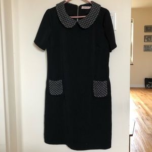 Traffic People Peter Pan Collar Shift Dress
